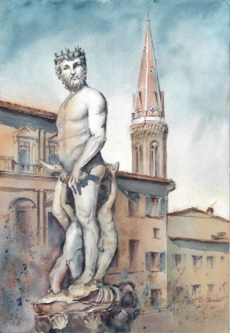 Neptune from Florence