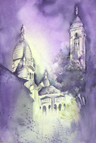 Parisian twilight