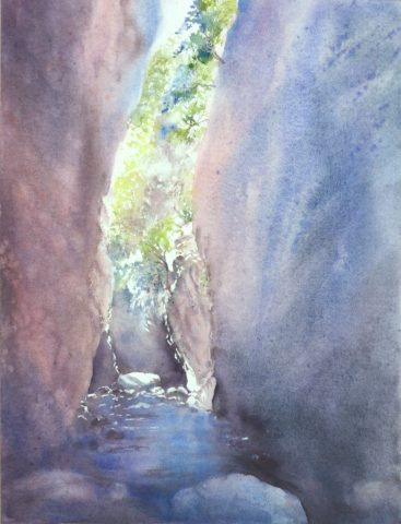 In the Avakas gorge